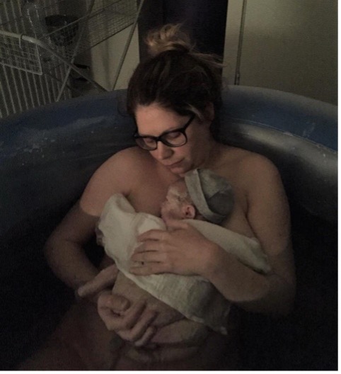 bevallen in bad, badbevalling
